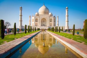 Ein Muss in Indien: Das Taj Mahal