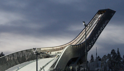 Der Holmenkollen in Oslo