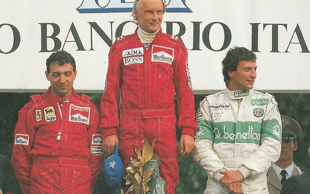 Niki Lauda 1984 in Monza