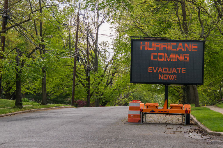 Hurrikan Florence verursacht derzeit Massenevakuierungen in den USA