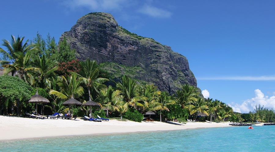 Mauritius Urlaub: Strand von Lemorne