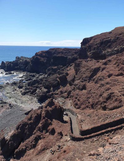 Vulkanisches Gestein auf Lanzarote