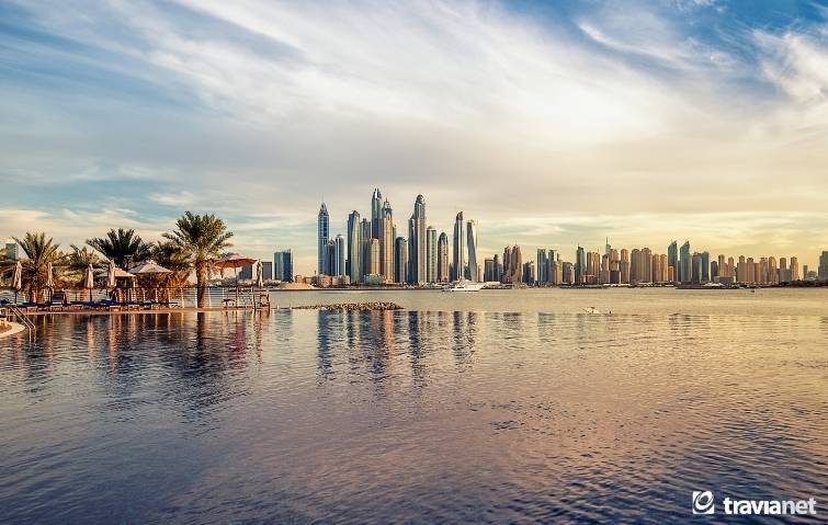 Reiseziel im Januar: die Skyline von Dubai